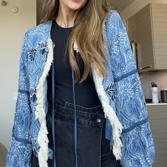 zara boho jacket